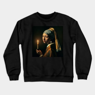 Pearl Earring Candlemas Glow Crewneck Sweatshirt